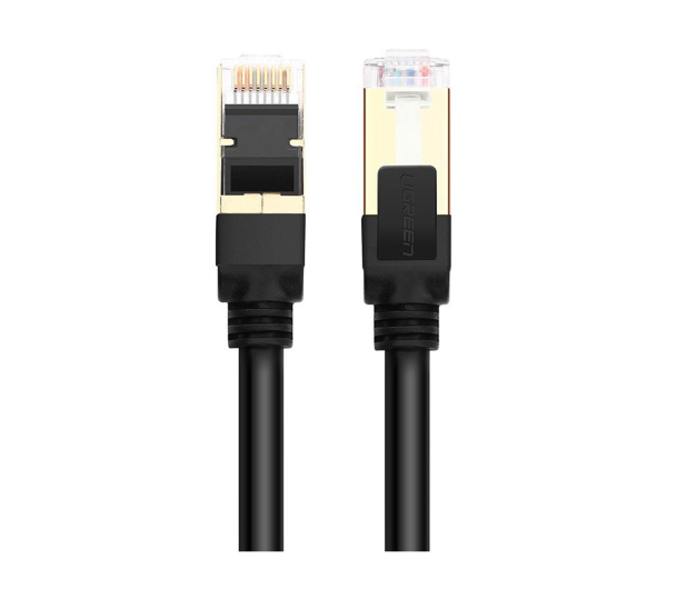 UGREEN Okrągły kabel sieciowy NW107 Ethernet RJ45 Cat.7 STP 2m czar - 1489198 - zdjęcie 2